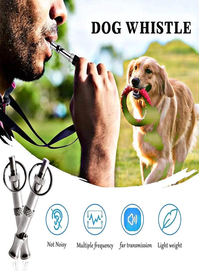 KsPups Dog Whistle, Ultrasonic Silent Dog Whistle with Adjustable Frequencies to Stop Barking Neighbors Dog, Professional Recall Dog Training Whistles with Lanyard - Image 5